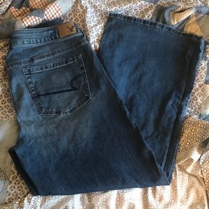 American eagle jeans size 18 short
